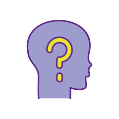 Ask  icons vector stock illustration