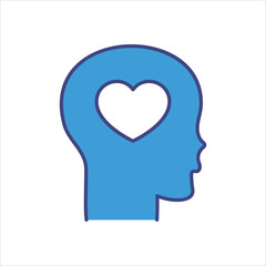 Wellbeing icons vector stock illustration