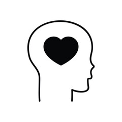 Wellbeing icons vector stock illustration