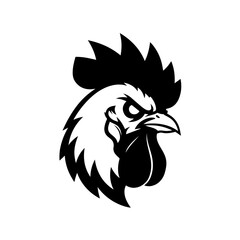 Gallic Rooster Symbol Shape Logo Icon