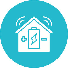 Obraz premium Battery Level Icon