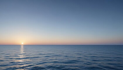 Fototapeta premium Gentle ombre from pale sky blue to deep sea blue, abstract tranquil scene , blue, artistic, nature