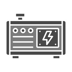 Electric Generator Icon