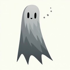 black silhouette of a girl GHOST