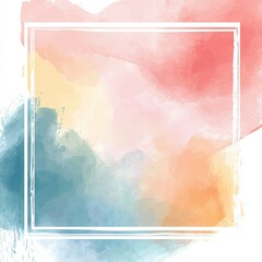 A serene abstract watercolor background featuring soft pastel hues of pink. blue. and purple. ideal for use in design projects or as a calming backdrop