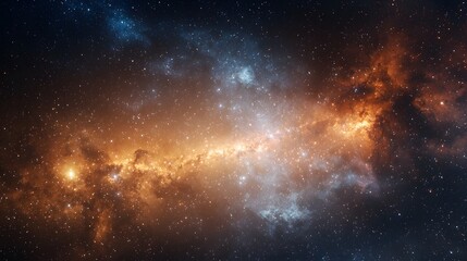 Obraz premium Discover stunning universe art through hyperrealistic telescope views