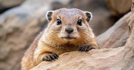 a rock hyrax 