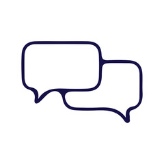Comment icon speech bubble symbol Chat message icons. mobile, presentation, and logo design.
 vector illustration eps 10.
