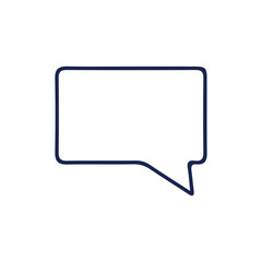 Comment icon speech bubble symbol Chat message icons. mobile, presentation, and logo design.
 vector illustration eps 10.

