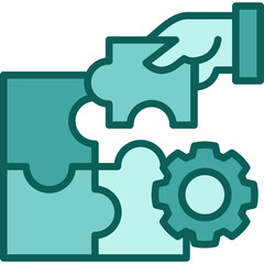 Smart Solutions solid icon