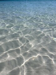 the beauty of the ocean's clear waters