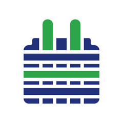 Abstract Urban Infrastructure Building Facade