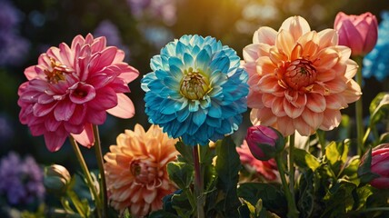 flowers in the garden