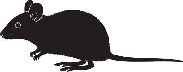 Kangaroo Mouse Silhouette