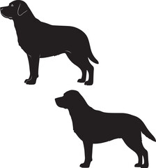 Labrador Retriever Silhouette