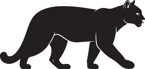 Mountain Lion Silhouette