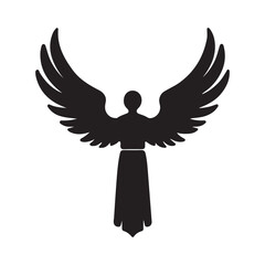 Obraz premium angel wings vector