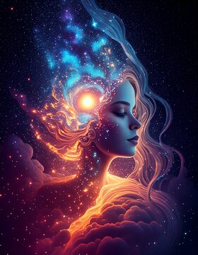 a cosmic beauty, unknown where to find inspo