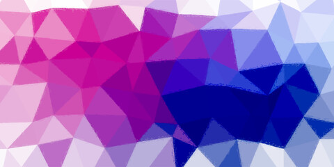 vector abstract irregular polygonal background - triangle low poly pattern - light baby pastel colors