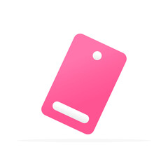 mobile icons, colored flat vector. modern and minimalist design.