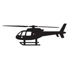 helicopter vector illustration
