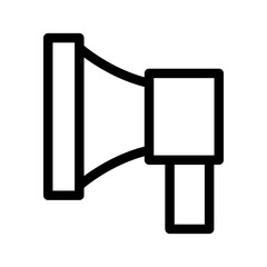 Megaphone Icon Vector Symbol Design Illustration