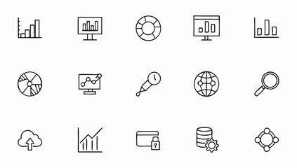 data analysis set of web icons in line style  data (1).eps