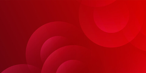 Dynamic red abstract background with layered circular shapes and smooth gradients. Powerful and modern design ideal for marketing, promotions, and branding.