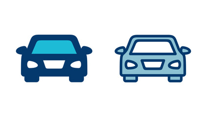 Car icon vector isolated on white background. Car icon vector.