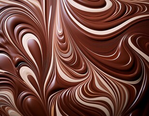 Naklejka premium マーブルチョコレートの模様