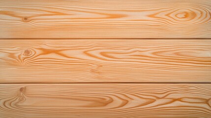 Obraz premium A close-up view of smooth, light-colored wooden planks, showcasing natural grain patterns and textures.