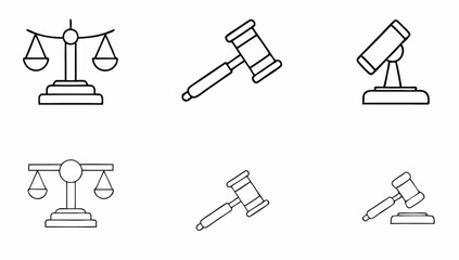 Fototapeta premium judge s gavel judges gavel hammer for adjudicatio (1).eps