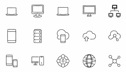 technology icon set with editable stroke  informa (1).eps