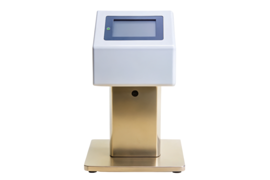 Interactive touchscreen self-service kiosk for digital transactions