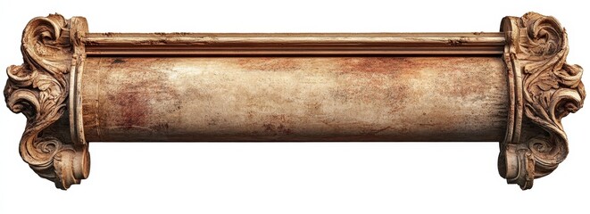 Obraz premium Ornate Decorative Scroll