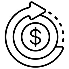 Return Of Investment Icon