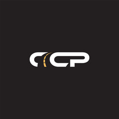 creative simple logo design initial CCP