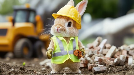 A project supervisor rabbit.