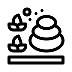 Spa and Wellness line icon