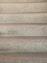 old concrete stairs in city