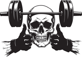 Skeleton Lifting Barbell SVG | Workout Gym Vector Clipart

Funny Skeleton Weightlifting SVG | Gym Fitness Silhouette

Halloween Gym SVG | Skeleton with Barbell Vector Design

Skeleton Barbell Clipart 