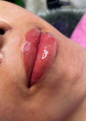 Eyebrow tattoo, Lip tattoo