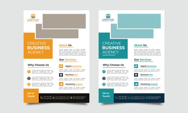 Modern Corporate Growth Strategy Flyer, Minimalist Corporate Services Flyer, Creative Agency Promotion, Corporate Annual Report, Professional Business Conference, Corporate Marketing Solution Flyer