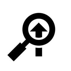 magnifying glass icon vector illustration