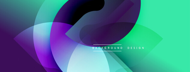 Abstract fluid shapes, vibrant colors blend. Modern design, gradient effect creates dynamic visual experience. Smooth transitions, elegant composition.