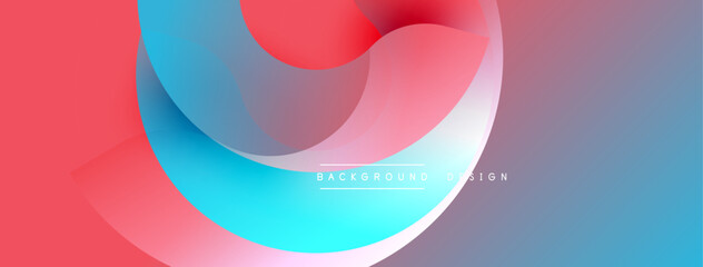 Abstract fluid shapes, vibrant colors blend. Modern design, smooth gradients create dynamic composition. Background features soft curves, visual harmony.