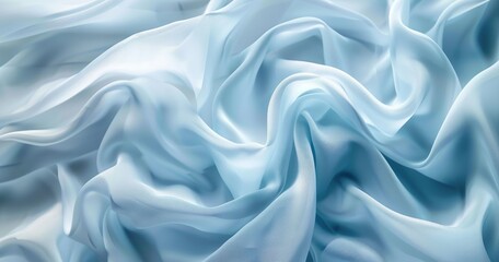 Fototapeta premium A simple light blue pastel and white abstract background with subtle traces of light and shadow. te blue and white colours