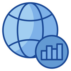 Global Data Icon Element For Design