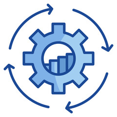 Data Management Icon Element For Design