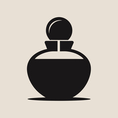 perfume bottle vector illustration